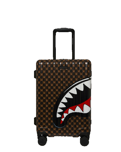 SPRAYGROUND® LUGGAGE SHARKS IN PARIS GRIN & GRIND CARRY-ON LUGGAGE