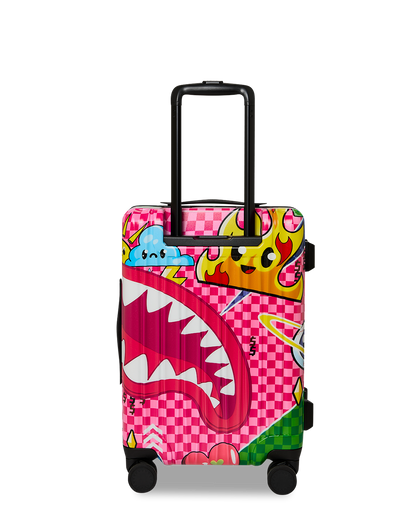 SPRAYGROUND® LUGGAGE KAWAII CHAOS CARRY-ON LUGGAGE