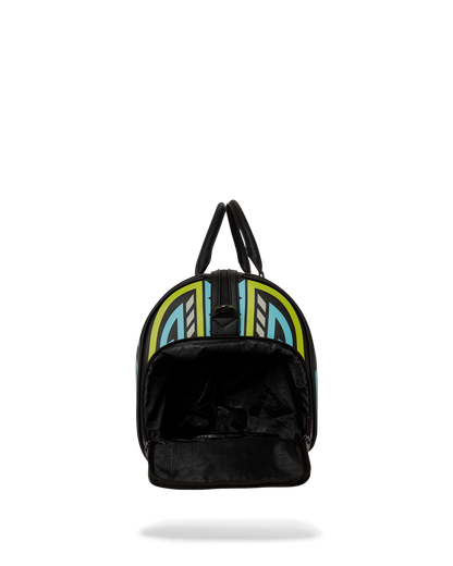 SPRAYGROUND® DUFFLE A.I. PATH TO THE FUTURE III DUFFLE - SANDFLOWER COLLAB (GLOW IN THE DARK)