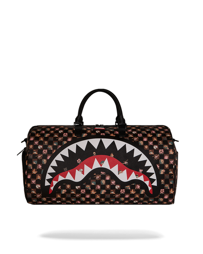 SPRAYGROUND® DUFFLE PEEKING CHARACTERS REMIX DUFFLE