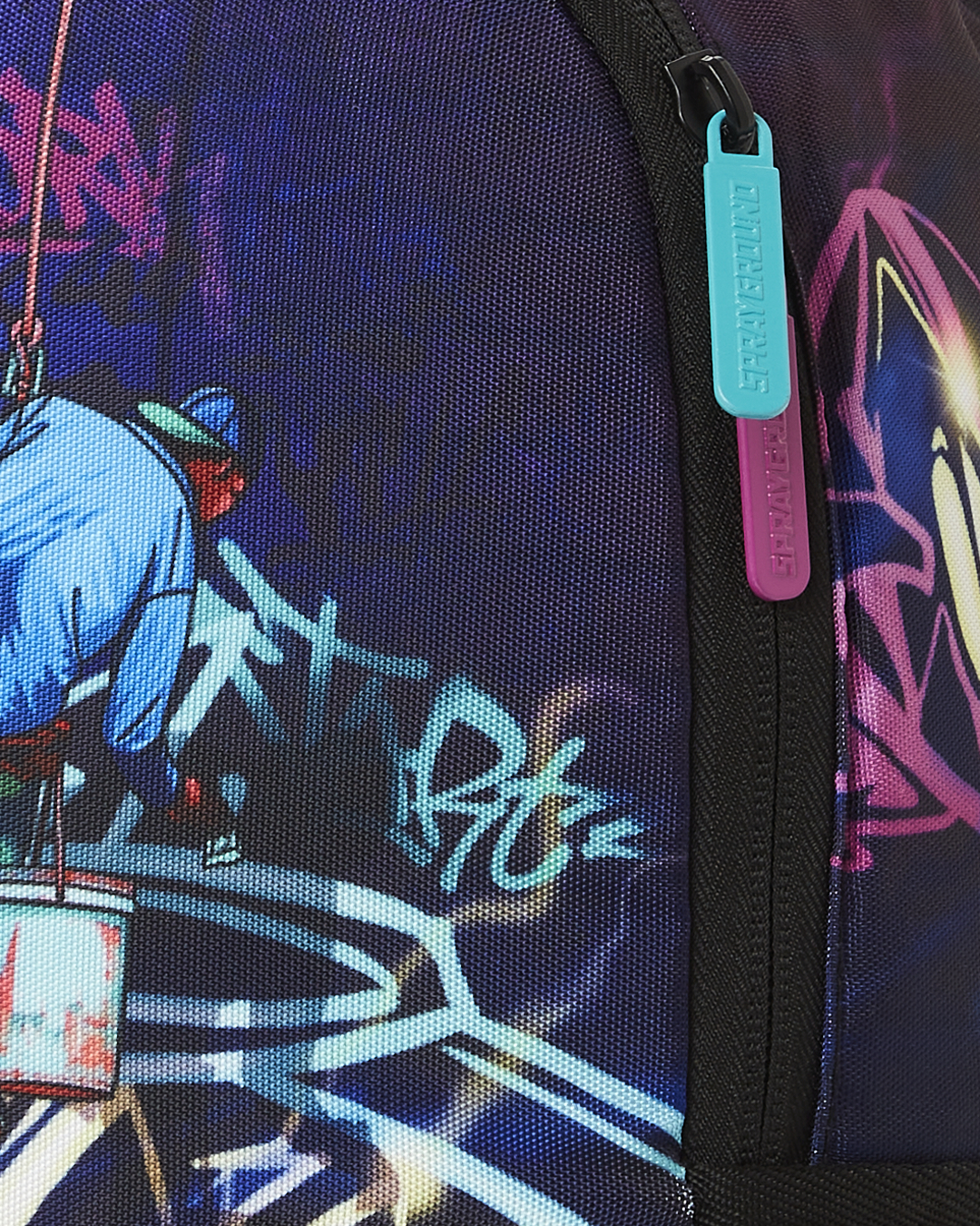 SPRAYGROUND® MINI MIDNIGHT GRAFFITI ARTISTS MINI BACKPACK