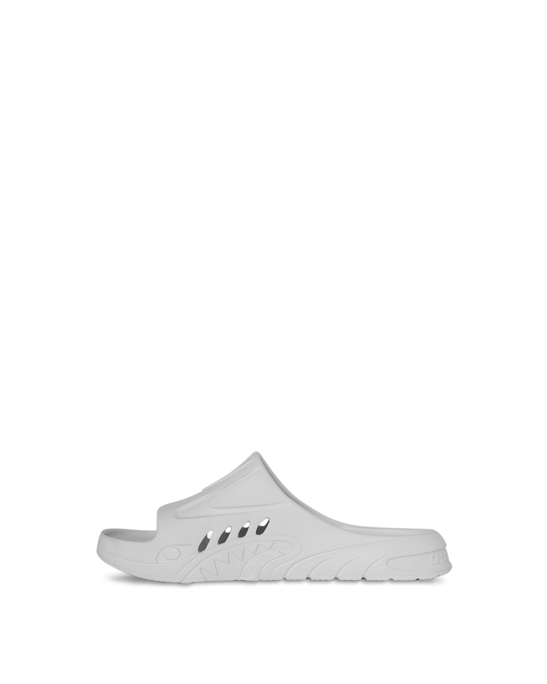 SPRAYGROUND® FOOTWEAR SHARKSLIDE: WHITE