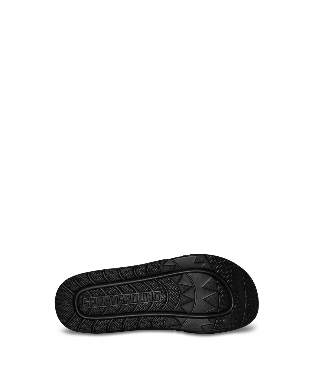 SPRAYGROUND® FOOTWEAR SHARKSLIDE: BLACK