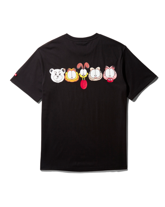 SPRAYGROUND® APPAREL GARFIELD GRAPHIC T-SHIRT (BLACK)