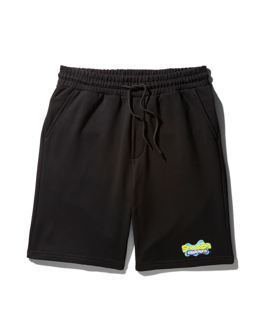 SPRAYGROUND® APPAREL SPONGEBOB KNIT SHORTS (BLACK)