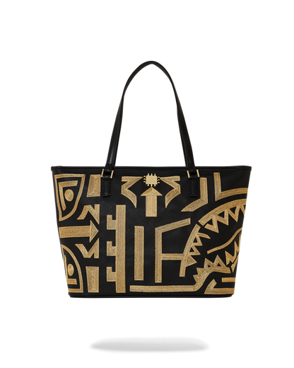 SPRAYGROUND® TOTE A.I.8 AFRICAN INTELLIGENCE PATH TO THE FUTURE II TOTE