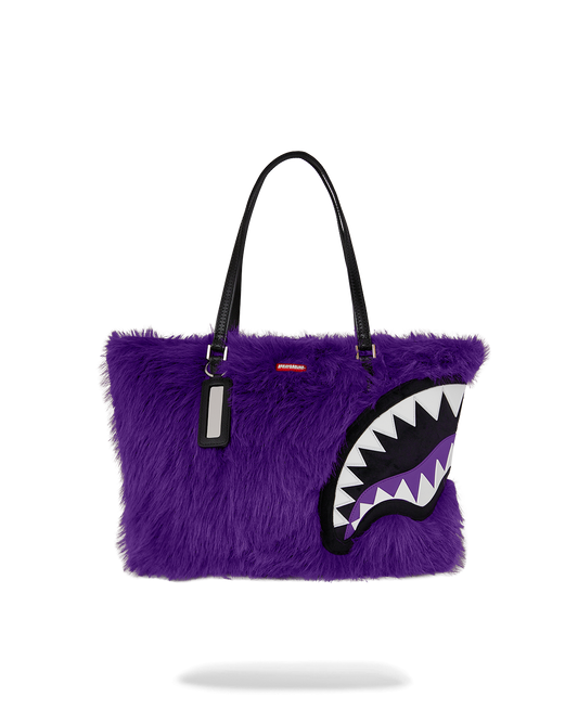 SPRAYGROUND® TOTE FURZILLA SHARK (PURP) TOTE