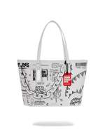 SPRAYGROUND® TOTE LFW SKETCHED BLACK AND WHITE TOTE