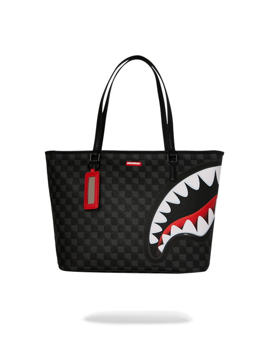 SPRAYGROUND® TOTE SHARKS IN PARIS BALLOON BLACK TOTE