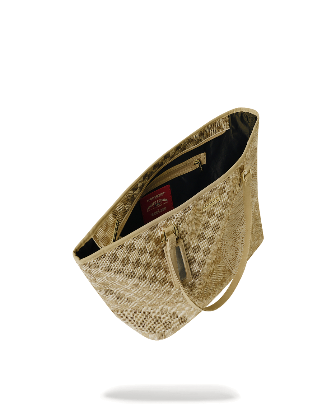 SPRAYGROUND® TOTE 2 TONE GOLD TRINITY TOTE