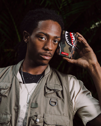 SPRAYGROUND® WALLET TEAR IT UP CAMO WALLET
