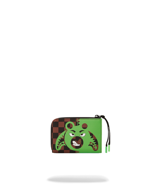 SPRAYGROUND® WALLET GREEN MONEY BEAR WALLET