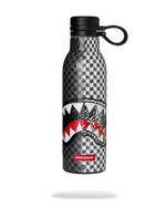 SPRAYGROUND® WATER BOTTLE DOODLE CHECK SPLIT WATER BOTTLE