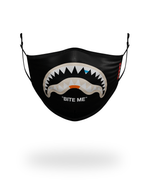 SPRAYGROUND® FASHION MASK BITE ME SHARK (BLK) POLYESTER FACE MASK