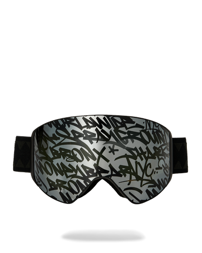 SPRAYGROUND® APPAREL GRAFFITI SKI GOGGLES SET (3 INTERCHANGEABLE LENSES)