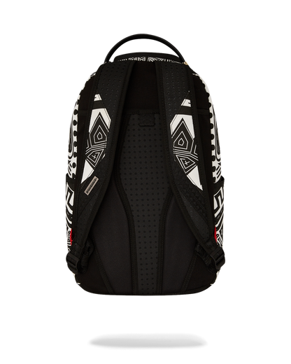 SPRAYGROUND® BACKPACK A.I. AFRICAN INTELLIGENCE THE SKYHAWK BACKPACK - SANDFLOWER COLLAB