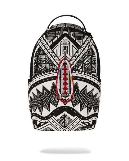 SPRAYGROUND® BACKPACK A.I. AFRICAN INTELLIGENCE THE SKYHAWK BACKPACK - SANDFLOWER COLLAB