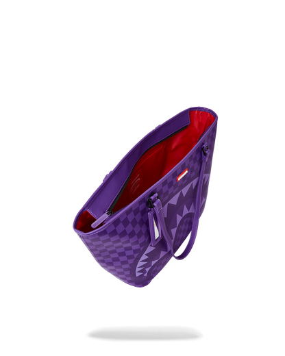 SPRAYGROUND® TOTE PURPLE SHARK SHARKS IN PARIS TOTE