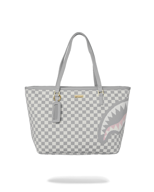 SPRAYGROUND® TOTE KNIT SHARKS IN PARIS IN CREAM TOTE