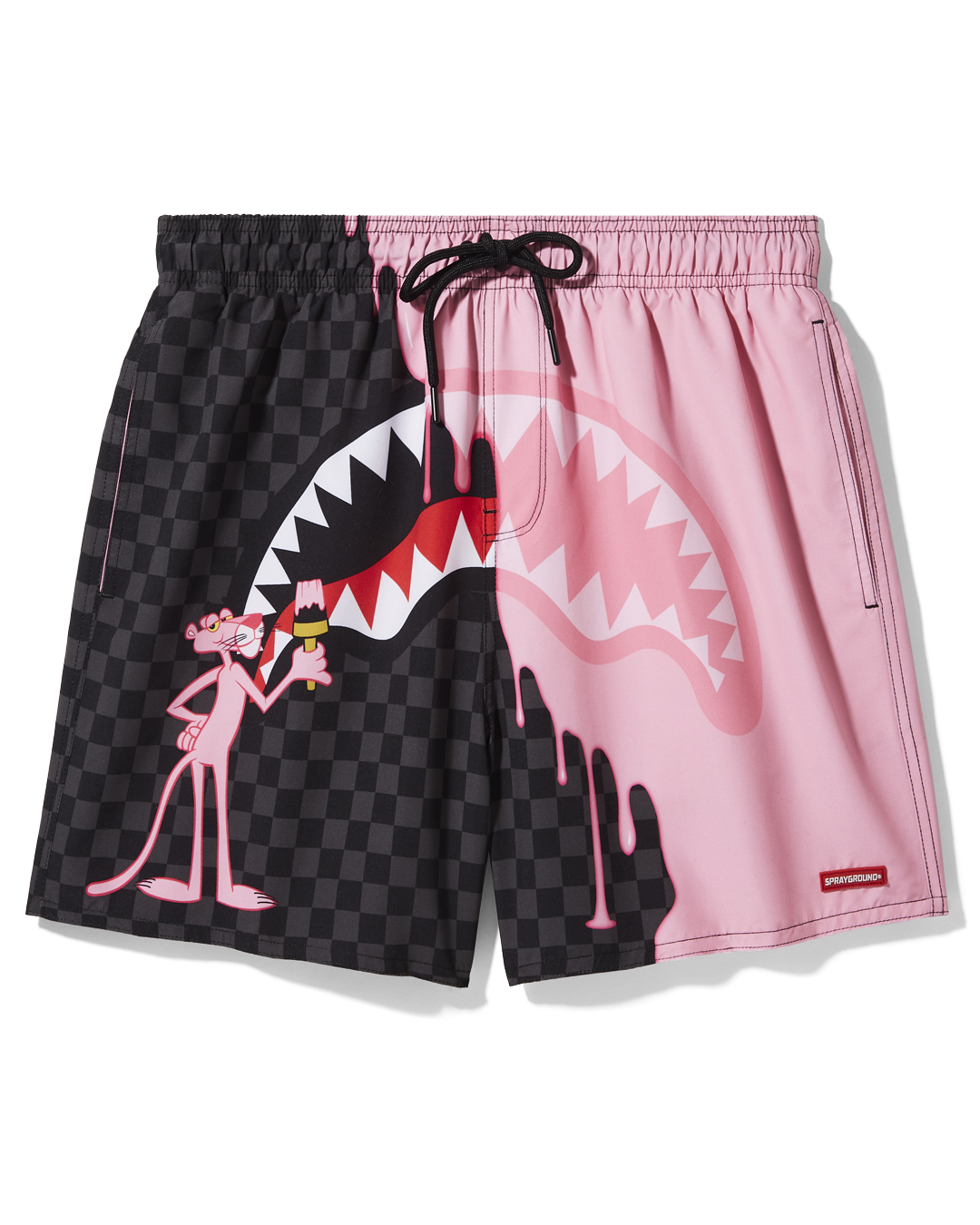 SPRAYGROUND® SWIM PINK PANTHER HALF PAINTED SWIM SHORTS