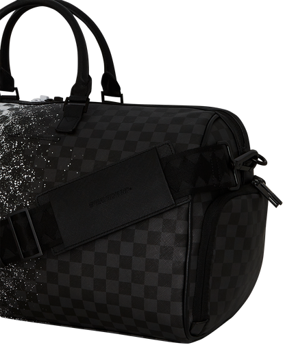 SPRAYGROUND® DUFFLE SCRIBBLE DRIBBLE CHECK DUFFLE