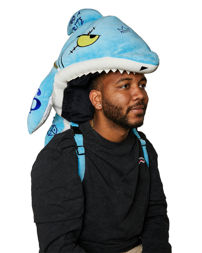 SPRAYGROUND® BACKPACK STUFFED SAVAGE HOODY BACKPACK SHARK