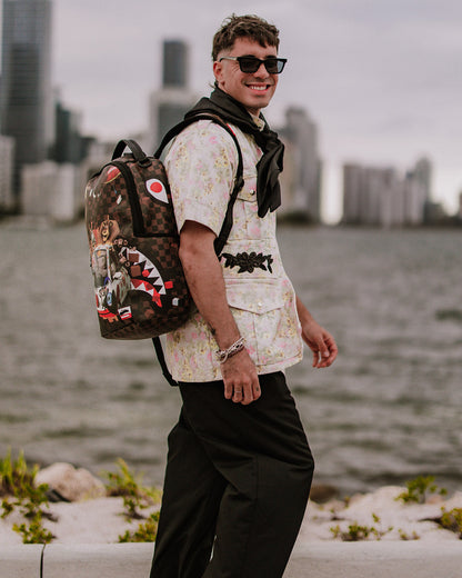 SPRAYGROUND® BACKPACK MADAGASCAR ROLLIN THRU DLXSV BACKPACK