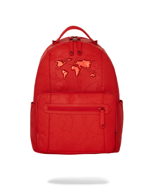 SPRAYGROUND® BACKPACK JAMES GLOBAL RED CHATEAU BACKPACK