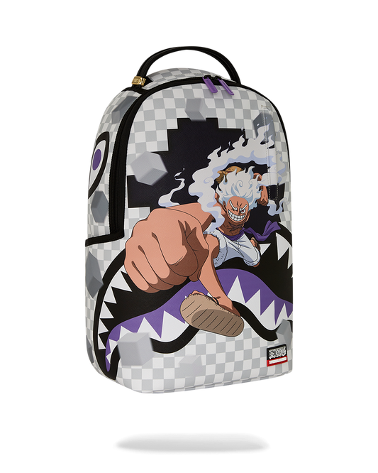 SPRAYGROUND® BACKPACK ONE PIECE GEAR 5 LUFFY CHECKERED SMASH