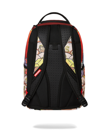 SPRAYGROUND® BACKPACK MONOPOLY GOLD EMPIRE THRONE BACKPACK