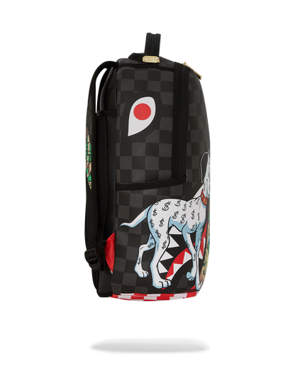 SPRAYGROUND® BACKPACK RICHIE RICH AND DOG MONEY REVEAL DLXSV BACKPACK