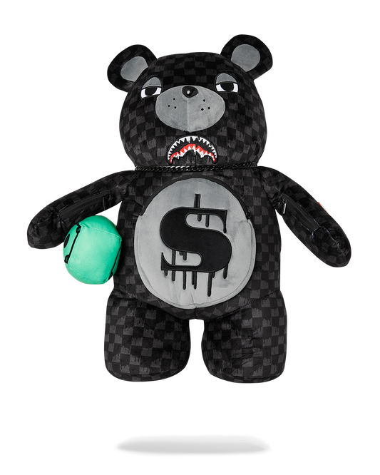 SPRAYGROUND® BACKPACK SHARKS IN PARIS THUNDERDRIP MONEYBEAR TEDDYBEAR BACKPACK
