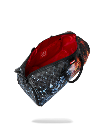 SPRAYGROUND® DUFFLE FIRE & ICE SHARK DUFFLE
