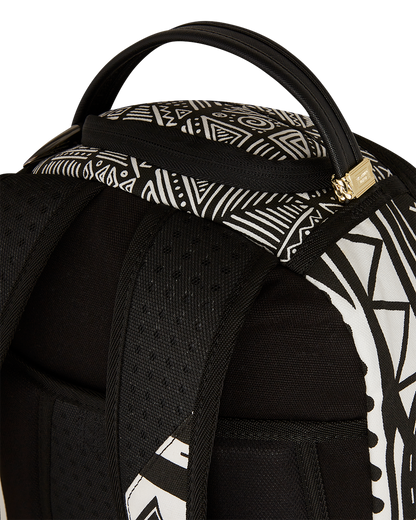 SPRAYGROUND® BACKPACK A.I. AFRICAN INTELLIGENCE THE SKYHAWK BACKPACK - SANDFLOWER COLLAB
