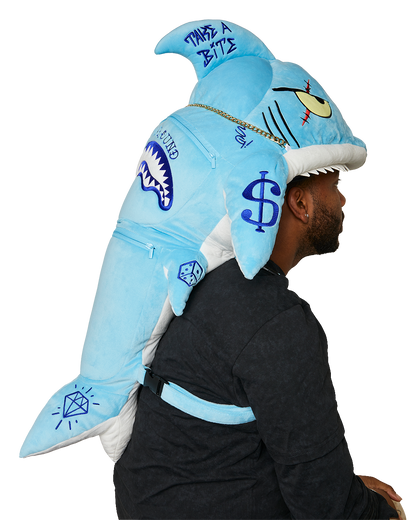 SPRAYGROUND® BACKPACK STUFFED SAVAGE HOODY BACKPACK SHARK