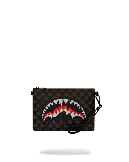 SPRAYGROUND® POUCHETTE SHARKS IN PARIS THUNDERDRIP CROSSOVER CLUTCH