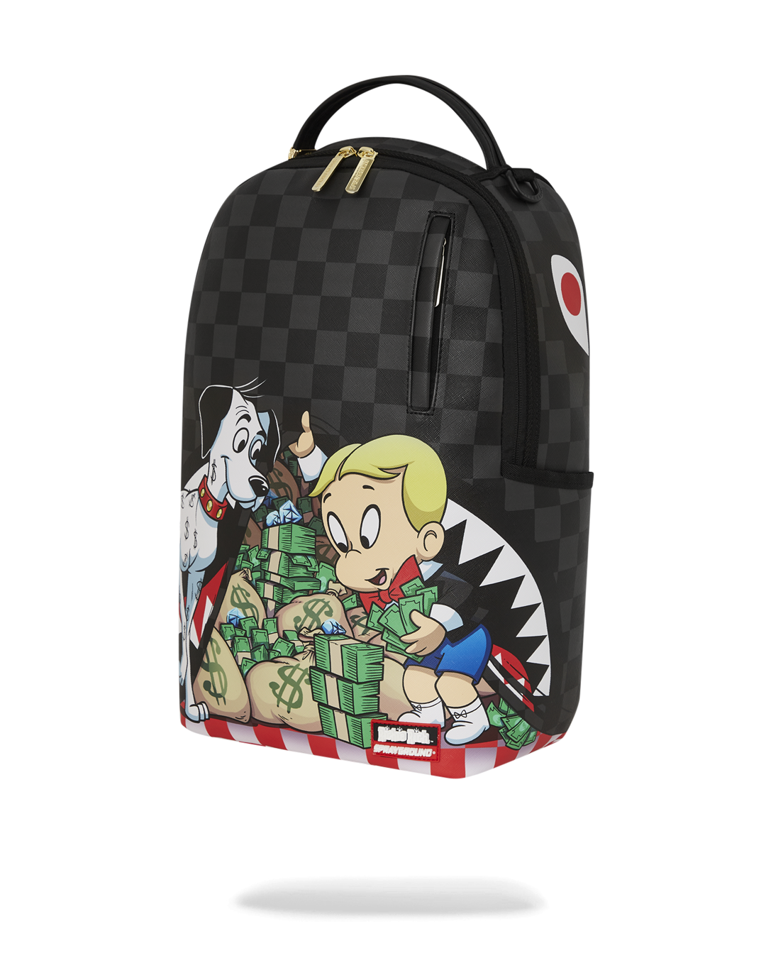 SPRAYGROUND® BACKPACK RICHIE RICH AND DOG MONEY REVEAL DLXSV BACKPACK