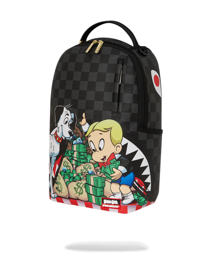 SPRAYGROUND® BACKPACK RICHIE RICH AND DOG MONEY REVEAL DLXSV BACKPACK