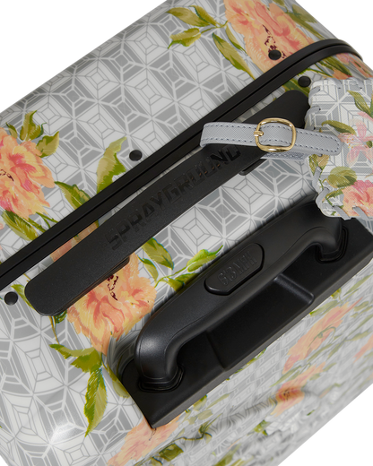 SPRAYGROUND® LUGGAGE A.I. AFRICAN INTELLIGENCE ELEGANT ENERGY CARRY-ON LUGGAGE - SANDFLOWER COLLAB