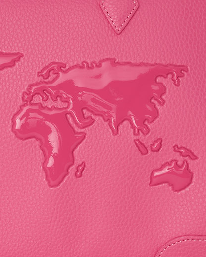 SPRAYGROUND® DUFFLE JAMES GLOBAL PINK PYRAMID DUFFLE