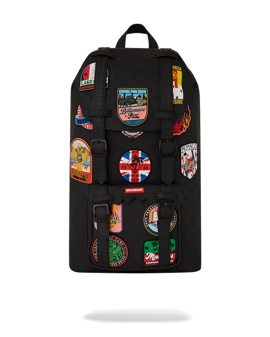 SPRAYGROUND® BACKPACK GLOBAL MOGUL BILLIONAIRE HILLS BACKPACK