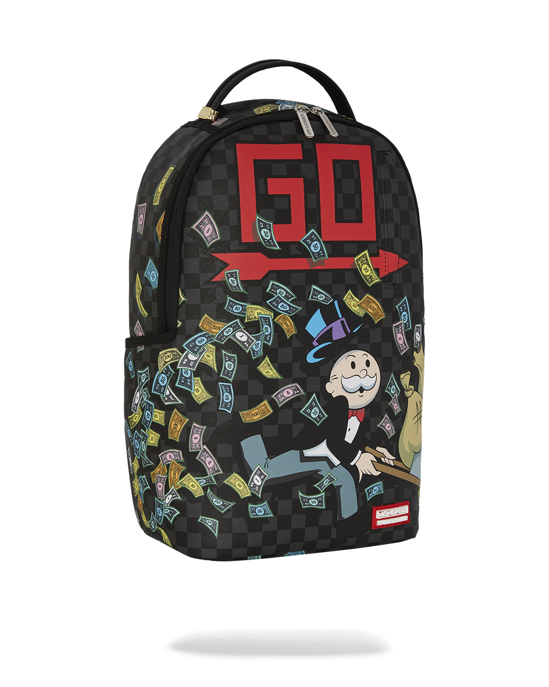 SPRAYGROUND® BACKPACK MONOPOLY WHEEL BARREL BACKPACK